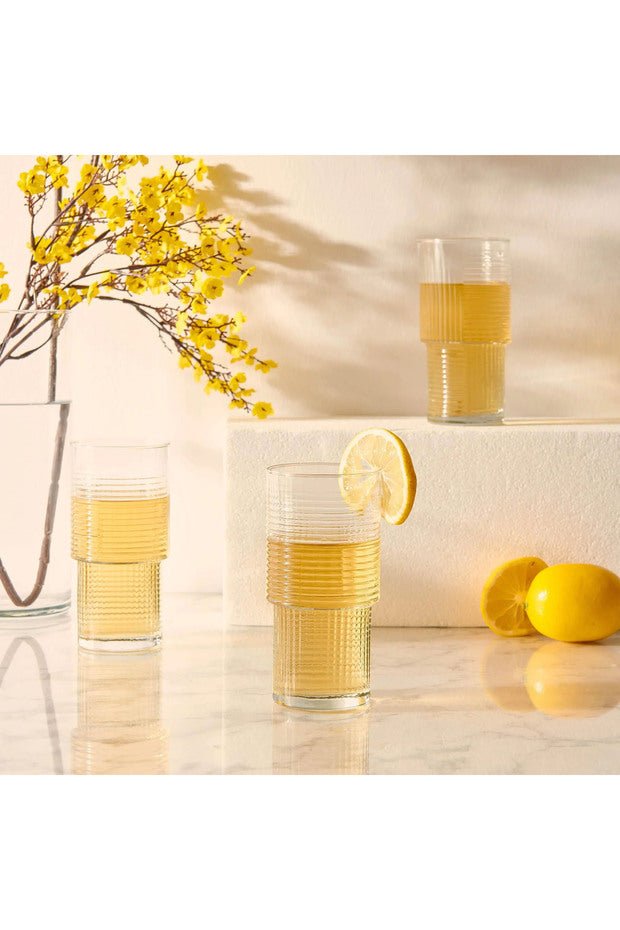 Lav Helen Premium Turkish Glassware Set - 3 - Piece 400ml - TryAladdin