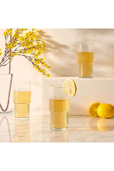 Lav Helen Premium Turkish Glassware Set - 3 - Piece 400ml - TryAladdin