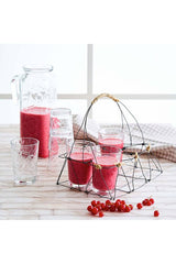 Lav Line Professional Glass Water Tumblers - 6 x 205ml - TryAladdin