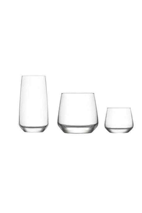 Lav Nev Lal Premium 18 - Piece Turkish Tableware & Serving Set - 18 Pieces - TryAladdin