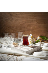 Lav Nez Professional Turkish Tea Set - 12 Piece - TryAladdin