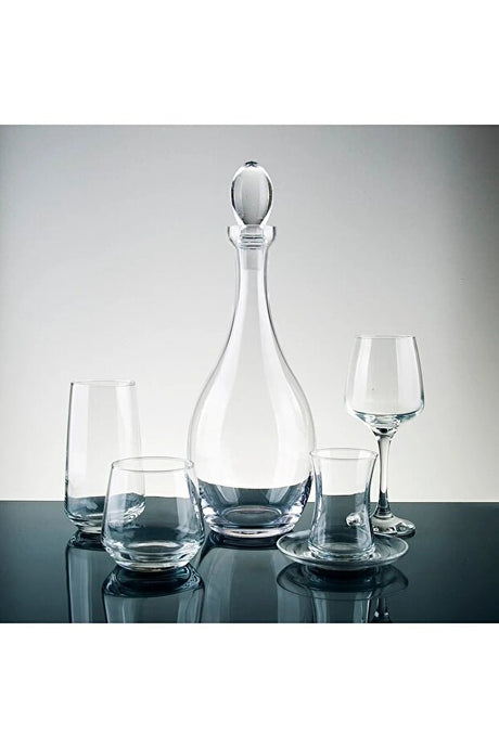 Lav Pazarotesi Premium 61 - Piece 12 - Person Dishwasher Safe Glassware Set - TryAladdin