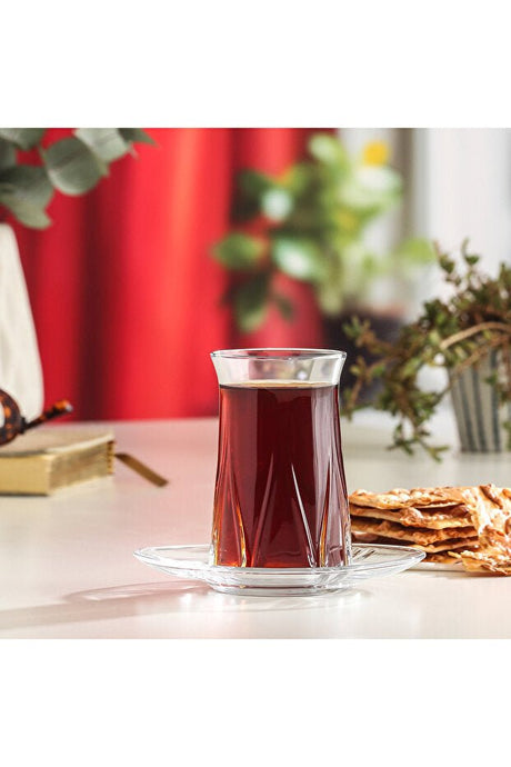 Lav Premium Turkish Tea Glass Set - 6 x 165ml - TryAladdin