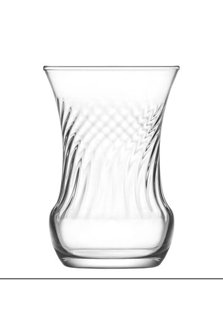 Lav Professional Turkish Pearl Design Tea Glass Set - 6 Count x 105ml - TryAladdin