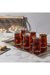 Lav Vera Professional Turkish Tea Glass Set - 6 x 180ml - TryAladdin