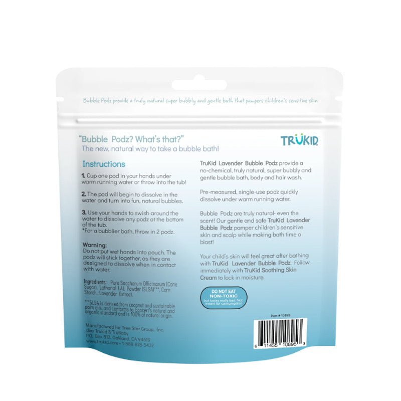 Lavender Scented Bubble Pods - Gentle Cleansing for Sensitive Kids' Skin - TryAladdin