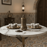 Lavina | Spice/Coffee Grinder Traditional Ottoman Style Copper Bronze Color (10 cm) - TryAladdin