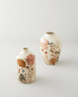 Elegant Lavina Cream Decorative Vase 21.5cm