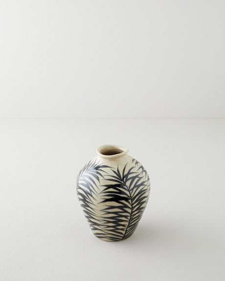 Elegant Lavina Cream Decorative Vase 21.5cm