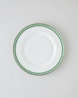 Premium Bone Porcelain 24 Piece Dinnerware Set 6 Person Green