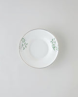 Premium Bone Porcelain 24 Piece Dinnerware Set 6 Person Green