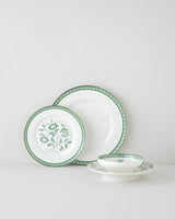 Premium-Bone-Porcelain-24-Piece-Dinnerware-Set-6-Person-Green