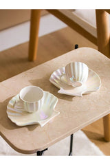 Lc Waikiki Premium Oyster Porcelain Turkish Coffee Cup Set - 2 Person - TryAladdin