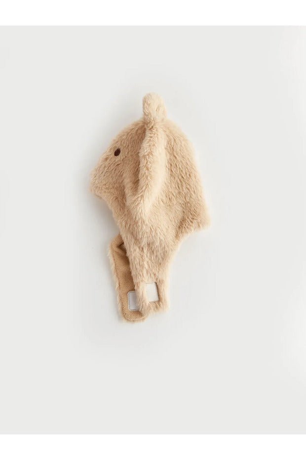 LcW Baby Soft Faux Fur Bear Beanie - Warm & cute - TryAladdin