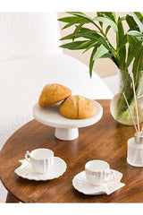 LCW Home Premium Oyster Porcelain Turkish Coffee Cup Set - 2 x 90ml - TryAladdin