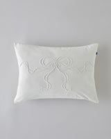 Premium Decorative Pillow - Ecru Filled Cushion - 35x55 cm