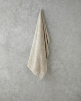 Premium-Bamboo-Leaf-Pattern-Bath-Towel-Light-Beige