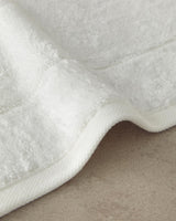 Premium Bamboo Face Towel   Ultra Soft Absorbent Ecru