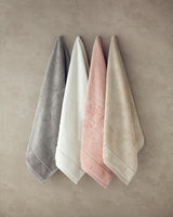 Premium Bamboo Face Towel   Ultra Soft Absorbent Ecru