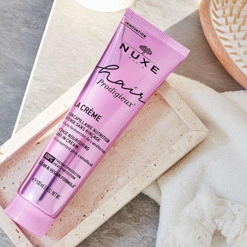Leave - In Hair Cream - Intense Nourishment & Styling Ease with Camellia Oil - TryAladdin