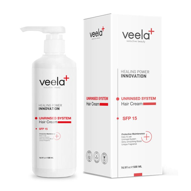 Leave - In Hair Cream - Shine, Anti - Frizz & Strengthening with Keratin & Biotin - TryAladdin