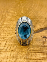 Light Blue Paraiba Ring