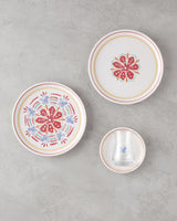 Wholesale Ceramic Dinnerware Set   Colorful 18 Piece Service for 6