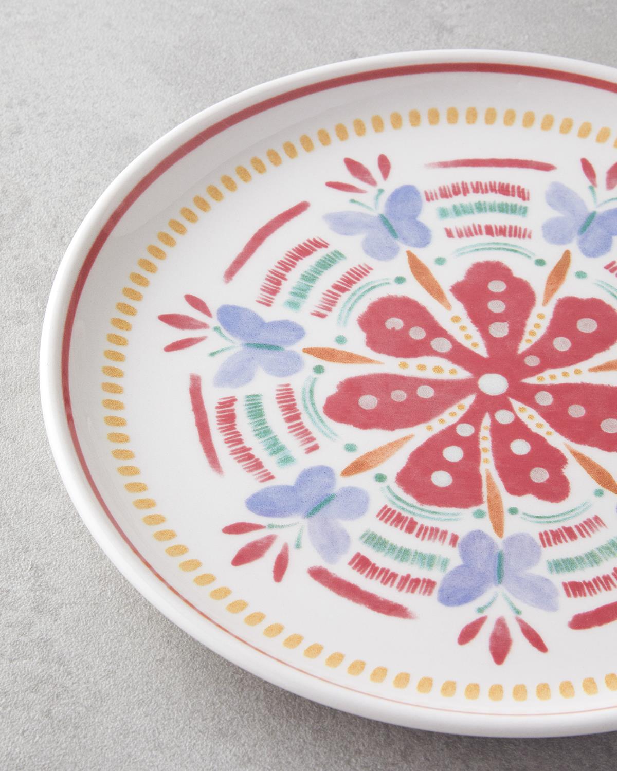 Wholesale Ceramic Dinnerware Set   Colorful 18 Piece Service for 6