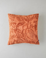 Premium-Lilyy-Pattern-Decorative-Cushion-Cover-45x45cm-Terracotta