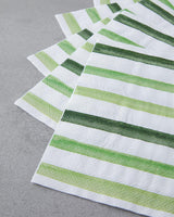 Dekorative grüne Papierservietten, Profiqualität 33x33cm
