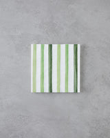 Professional Grade Green Decorative Paper Napkins   33x33cm