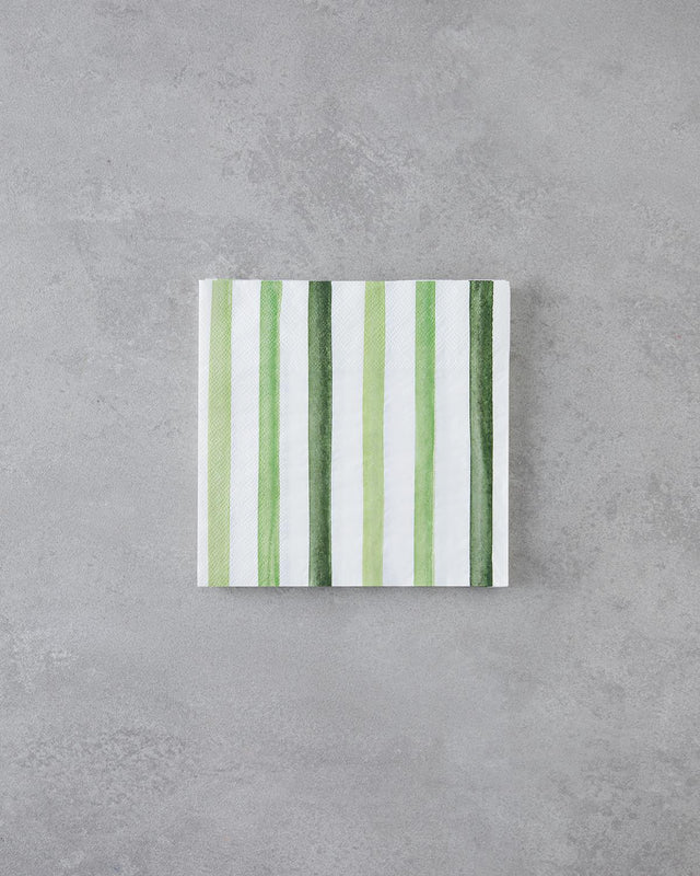 Professional Grade Green Decorative Paper Napkins   33x33cm