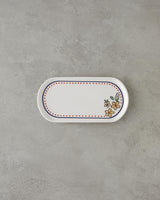 Elegant Multi Color Ceramic Breakfast Dinnerware Set 14 Piece 6 Person