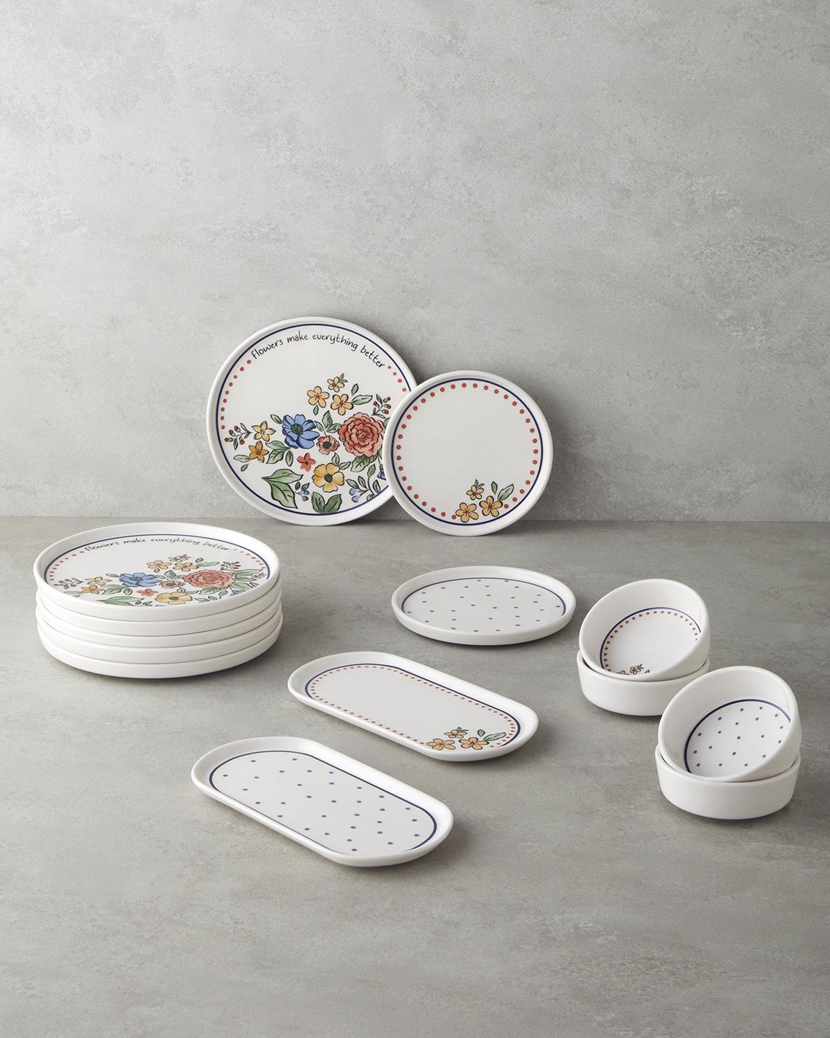 Elegant-Multi-Color-Ceramic-Breakfast-Dinnerware-Set-14-Piece-6-Person
