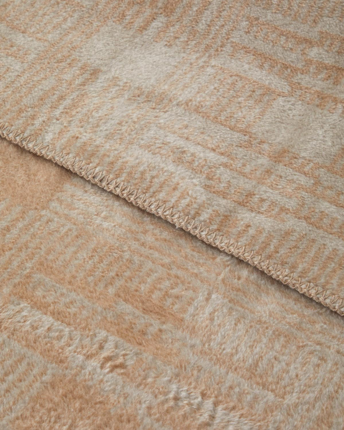 Premium-Soft-Cotton-Double-Blanket-Ecru