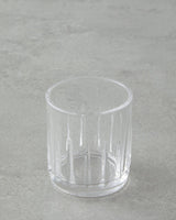 Elegant Transparent Turkish Coffee Serving Glass Set 6 Piece