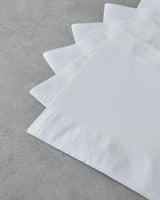 Professional White Disposable Paper Napkins 33x33 cm 20 Count