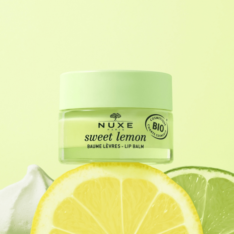 Lip Balm - Hydrating & Softening Lemon Cream Scented Organic Vegan - TryAladdin