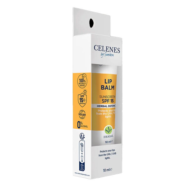 Lip Balm - Intensive Hydrating & SPF 15 Sun Protection with Herbal Oils - TryAladdin