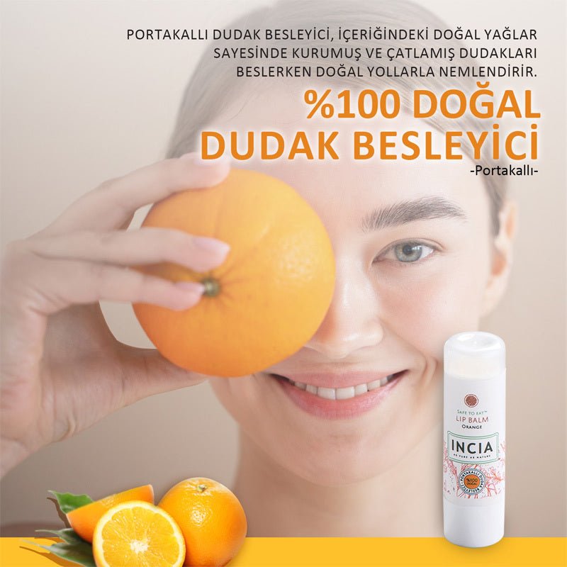 Lip Balm - Natural Oils & Orange for Dry, Chapped Lips - TryAladdin