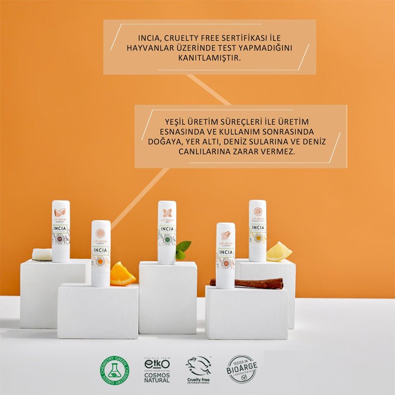 Lip Balm - Natural Oils & Orange for Dry, Chapped Lips - TryAladdin