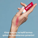 Lip Care Balm - Long - Lasting Hydration, Cherry Scent & Subtle Shimmer - TryAladdin
