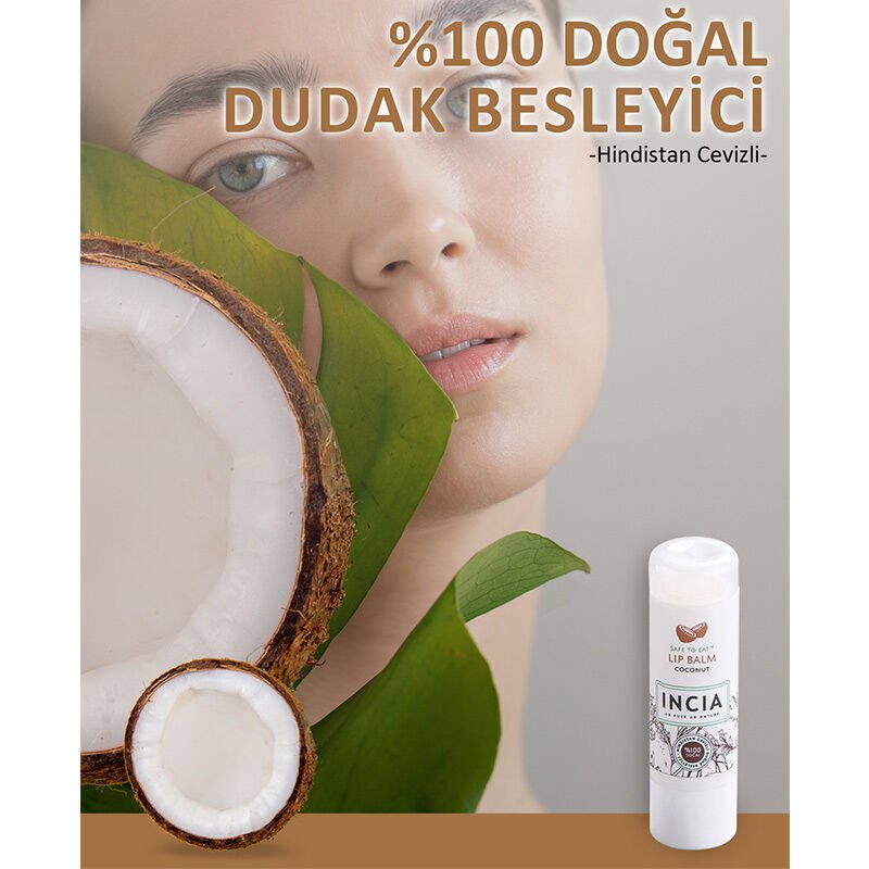 Lip Nourisher - Natural Coconut & Vitamin E for Dry Lips - TryAladdin