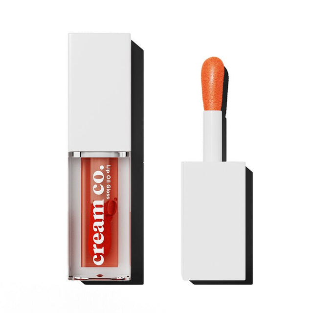 Lip Oil Gloss - Hydrating, Plumping Shine with Fruit Oils & Vitamin E, Passionfruit - TryAladdin
