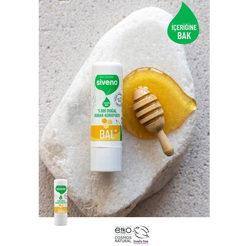 Lip Protector - Natural Honey, Shea & Olive Oil for Hydration - TryAladdin