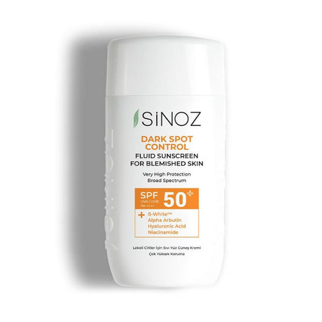 Liquid Face Sunscreen - Broad Spectrum SPF 50+ for Spot - Prone Skin - TryAladdin