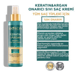 Liquid Hair Conditioner - Keratin & Argan for Nourished, Shiny Hair - TryAladdin