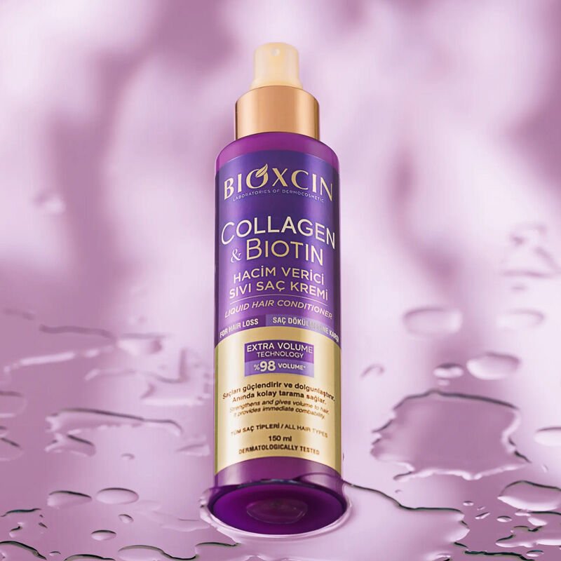 Liquid Hair Conditioner - Volumizing & Anti - Hair Loss with Collagen & Biotin - TryAladdin