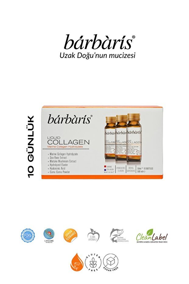 Liquid Marine Collagen - 10x50ml for Skin, Hair & Nails - TryAladdin