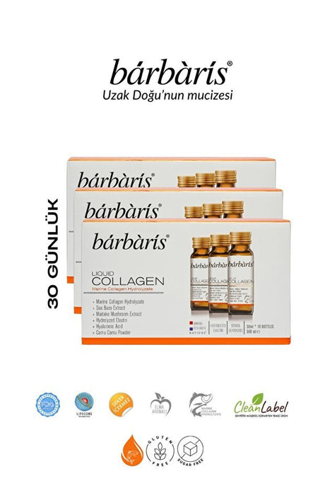 Liquid Marine Collagen - 30 Bottles for Radiant Skin, Hair & Nails - TryAladdin